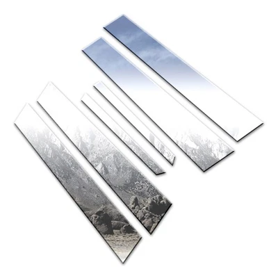 6 piezas. Juego de postes de pilar cromados FX de lujo aptos para Lincoln Zephyr 2006 Foto 1 de 4