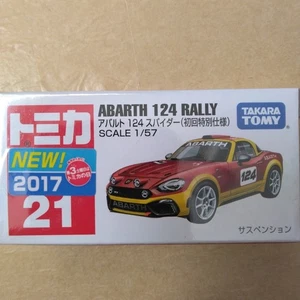 (First Special Specification) Tomica No. 21 Abarth 124 Spider - Picture 1 of 4