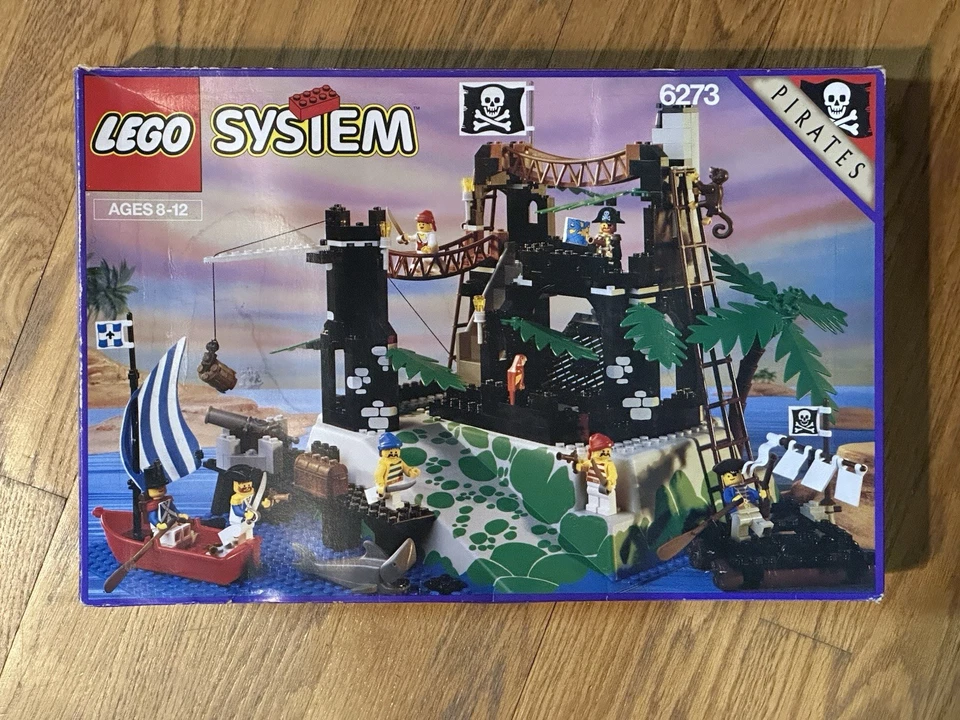 Refugio LEGO 6273 Rock Island de colección - ¡99% completo! ¡Caja y manual! Foto 1 de 4