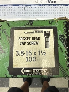 3/8-16 x 1.5 Socket Head Cap Screws Allen Hex Bolts ALLOY Steel Qty 50 - Picture 1 of 2