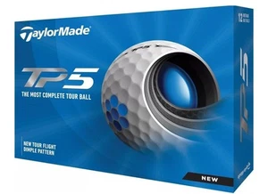 TaylorMade Golf Tour Preferred TP5 White Practice Balls (1 Dozen) - Picture 1 of 3
