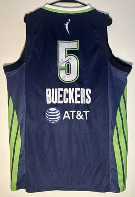 Paige Bueckers Signed Dallas Wings WNBA Jersey Autograph UConn PSA/DNA COA - Image 1 of 4