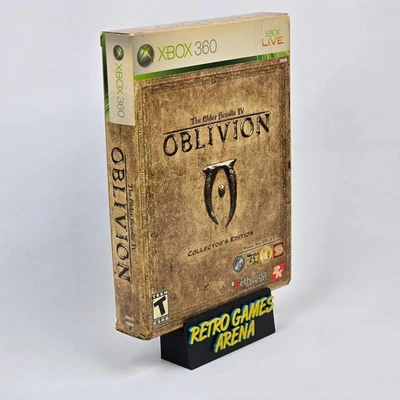 The Elder Scrolls IV Oblivion Collector's Edition (Xbox 360) CIB COMPLETE w/ MAP - Image 1 of 4