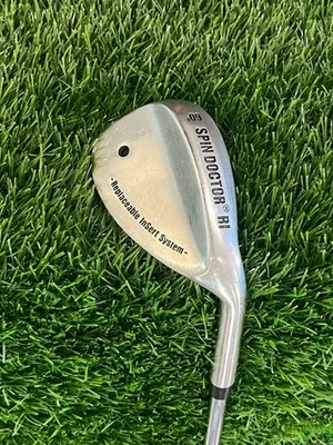 Spin Doctor RI Lob Wedge Golf Club 60° LW Replaceable Insert Steel Shaft RH - Image 1 of 4