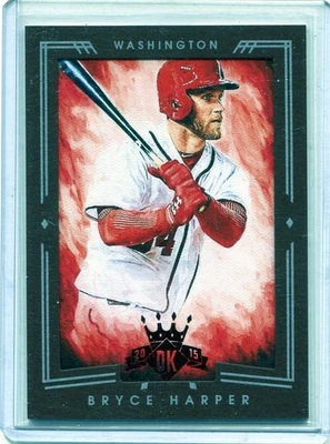 BRYCE HARPER 2015 PANINI DIAMOND KINGS FRAMED RED PARALLEL - Image 1 of 2