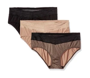 Warner's Blissful Benefits No Muffin Top Panties Women Underwears Medium 3 Pack - Picture 1 of 1