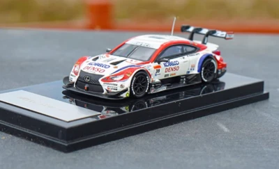Modelo de coche fundido a presión de aleación 1/64 Lexus RCF SUPER GT500 #39 modelo de carreras de rally Foto 1 de 3