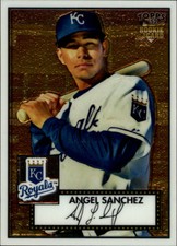 2007 Topps 52 Chrome #2 Angel Sanchez /1952 - NM-MT