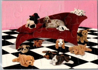 1998 Ty Beanie Babies Series 1 Puzzles Jungle Scene j2k - Image 1 of 2