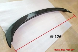 MIT AC CARBON FIBER For E90 REAR BOOT TRUNK SPOILER - Foto 1 di 1