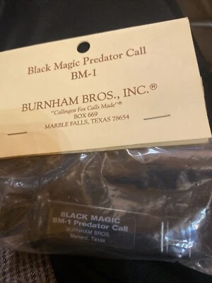 Vintage Estate Burnham Brothers Black Magic Predator Call BM – 1 - Image 1 of 4
