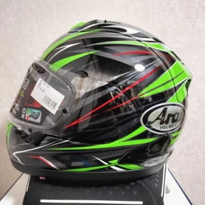 Arai RX-7X Full Face Helmet Corsair-X RX-7V RADICAL Green S:55-56cm New - Imagen 1 de 7