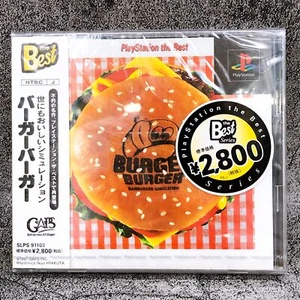 Playstation BURGER BURGER the Best PS1 GAPS Japan Game Sealed New - Picture 1 of 8