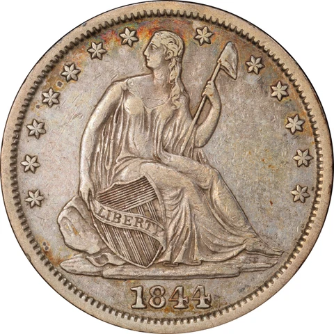 1844-O XF40 Seated Liberty Half Dollar, PCGS 46088347 Cover