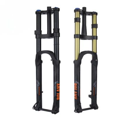 Air Suspension Fork 110*15MM Thru Axle Boost Travel 175MM for XC DH MTB Bike - Image 1 of 4