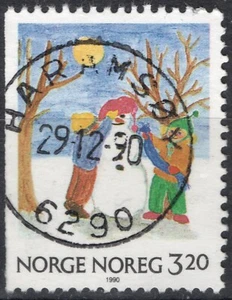 1376 Noruega 1990, NK 1106 SON Haramsøy 29-12-90 (MR) - Imagen 1 de 1