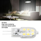 (White) 10Pcs G4 LED Bulb Brightn Dimming High Color Rende Transparent
