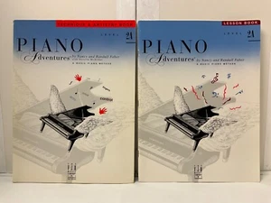 Lot 2 Adventure Level 2A Lesson Technique Artistry Song Piano Sheet Music Lyrics - Picture 1 of 16
