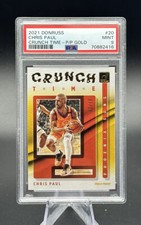 2021 Donruss CHRIS PAUL Crunch Time Press Proof GOLD /10 🔥 Pop 1 - None Higher