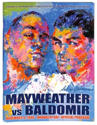 Floyd Mayweather Jr vs Carlos Baldomir  program # 37 - 0 boxing TBE - Image 1 of 4