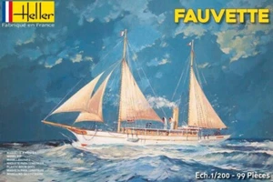 Modellino nave da montare model kit di montaggio veliero FAUVETTE scala 1:200 - Imagen 1 de 1