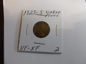 HIGHER GRADE KEY DATE 1923-S WHEAT PENNY - Picture 1 of 10