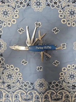 Faca Vintage Purina HiPro Multi-ferramenta Multi Ferramenta Comida de Cachorro Giveaway Estilo Suíço - Imagem 1 de 4