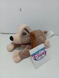 Disney "Lady" Lady And The Tramp Disney Store Mini Bean Bag Plush 8” NWT - Picture 1 of 5