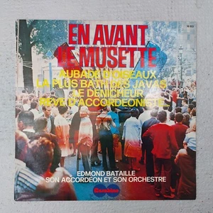 EDMOND BATAILLE : EN AVANT ! ♦ LP 33 TOURS ACCORDEON, MUSETTE - Picture 1 of 2
