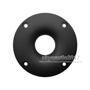 2x 75mm Tweeter Panel Cover Decorative Ring Treble Speaker Fixed Plate 24mm Hole - Picture 1 of 7