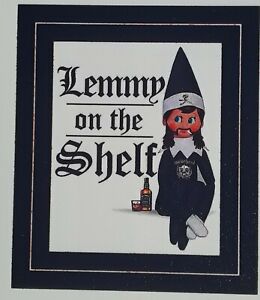 Motorhead Magnet ☆ Lemmy Kilmister ♤ Lemmy on the Shelf Magnet ♤ 2.5 X 3 inches 