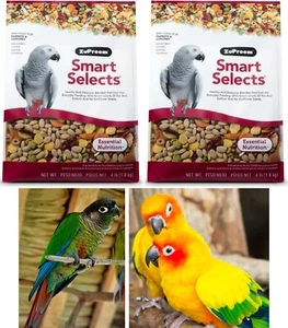 ZuPreem FruitBlend 83030 Flavor Bird Food for Parrots & Conures 3.5lbs 2 Bag - Picture 1 of 3