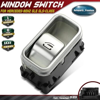 Interruptor de ventana eléctrica delantero derecho/trasero para Mercedes Clase GLE/GLS-Class Maybach GLS600 Foto 1 de 4