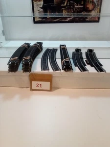 HO SCALE TRACK LOT STEEL RAILS UNTESTED 31 TOTAL PIECES PRE OWNED USED - Picture 1 of 7