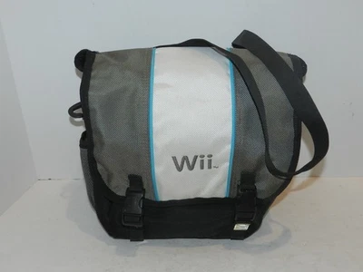 Official Nintendo Wii Console Gaming Messenger Bag Travel Carrying Case w/ Strap - Image 1 of 3