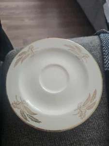 Lifetime China Co Prairie Gold Saucer Cup Plate Excellent condition - Picture 1 of 2