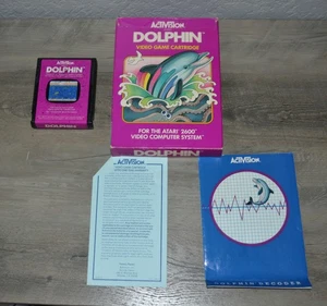 ACTIVISION DOLPHIN VIDEOSPIEL ATARI 2600 KOMPLETT 1983 - Bild 1 von 10