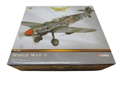 Corgi 1:32 WWII Messerschmitt BF 109G 'Red 6' Arnold Doring AA34901 - NEW - Image 1 of 3