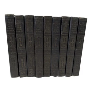 The Worlds One Hundred Best Short Stories Funk & Wagnals 1927 9 Volumes - Picture 1 of 9
