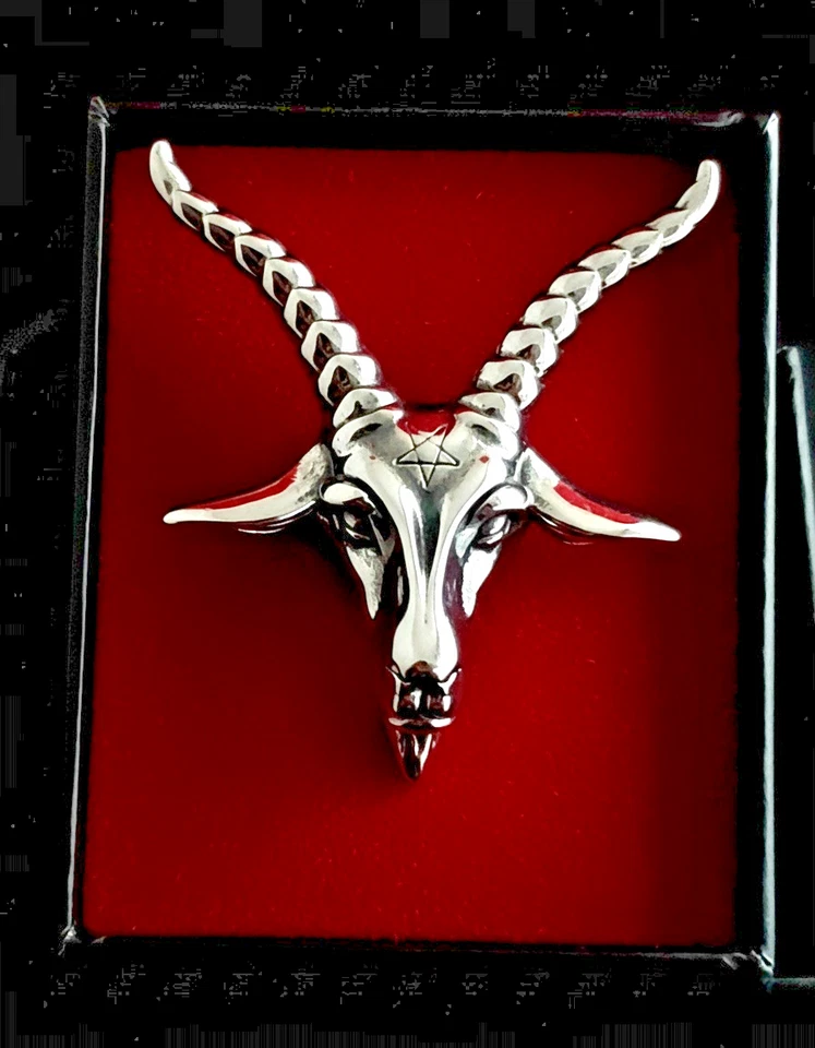 Goat of Mendes Baphomet Pendant Goth Occult Pagan Satan Witchcraft Alt - Image 1 of 1