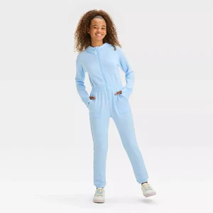 Girls' Cozy Soft Bodysuit - All In Motion Blue XS - Picture 1 of 3
