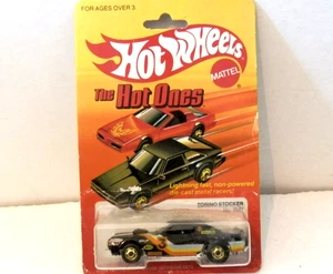 1983 Hot Wheels The Hot Ones Black Torino Stocker - Picture 1 of 3
