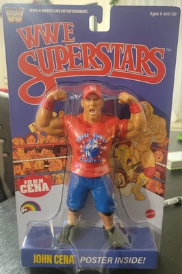 Figura de acción LJN MATTEL WWE SUPERSTARS JOHN CENA 8" 2025 (En mano) Foto 1 de 2