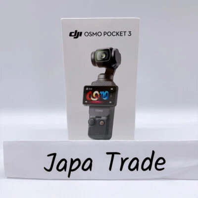 DJI Osmo Pocket 3 action camera CMOS 4K 120fps Gimbal Camera touch screen JP - Image 1 of 4