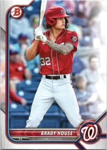 Bowman Draft 2022 #BD-144 Brady House - Imagen 1 de 2