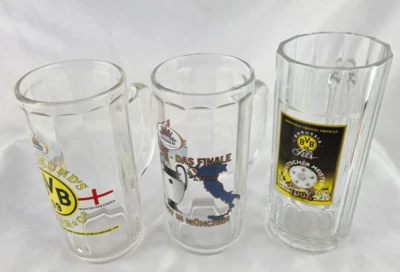 3 Gläser Borussia Dortmund BVB 09 -1997 München -1966 Europa Pokasieger + 1996 - Bild 1 von 4