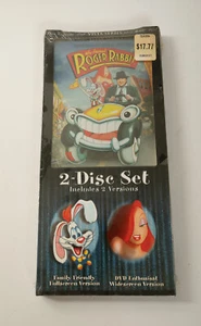 Who Framed Roger Rabbit DVD (B4R) Sealed Longbox (JSF6) 2 Disk Set Versions - Foto 1 di 6