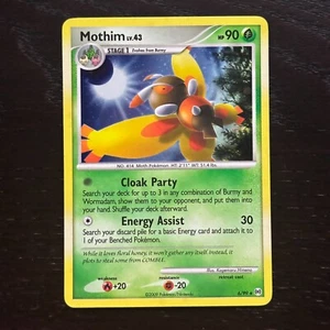 Mothim 6/99 Pokemon Arceus Platinum Holo Rare Card LP/MP - Picture 1 of 3