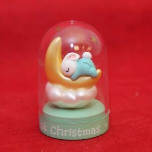 Hallmark 1992 Baby's First Christmas Bunny Merry Miniatures Christmas Mini