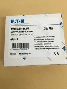 PROTECTOR SUPLEMENTARIO MINIATURA EATON WMZS1D07 SERIE WMZ 7A 277 VAC - Imagen 1 de 4